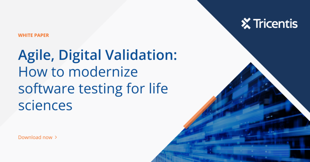 Agile, digital validation: How to modernize software testing for life ...