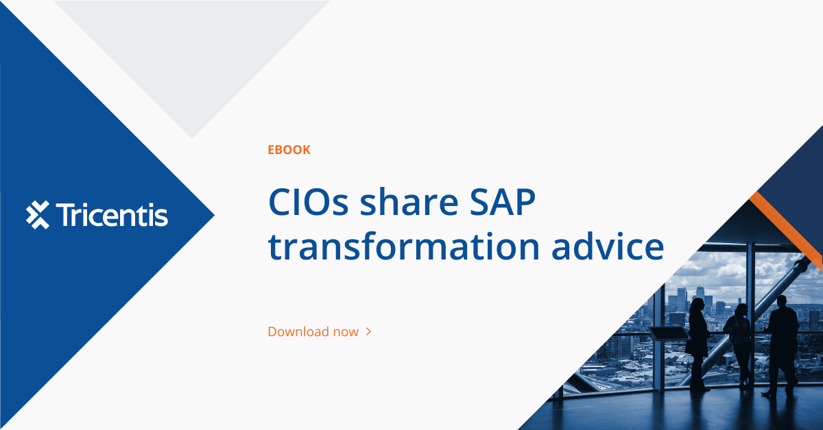 CIOs share SAP transformation advice - Tricentis