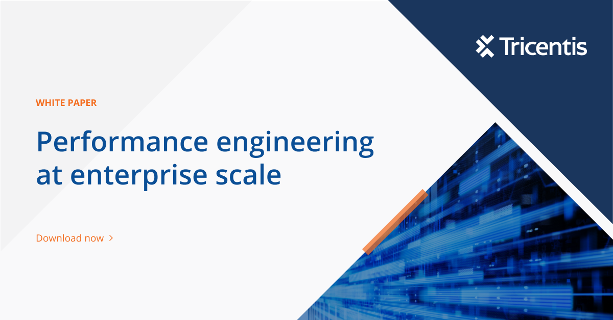 Performance engineering at enterprise scale - Tricentis