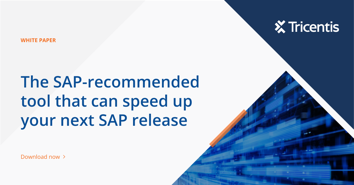 The SAP-recommended tool that can speed up your next SAP release ...