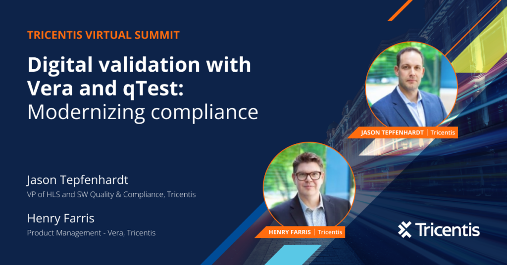 Digital validation with Vera and qTest: modernizing compliance ...