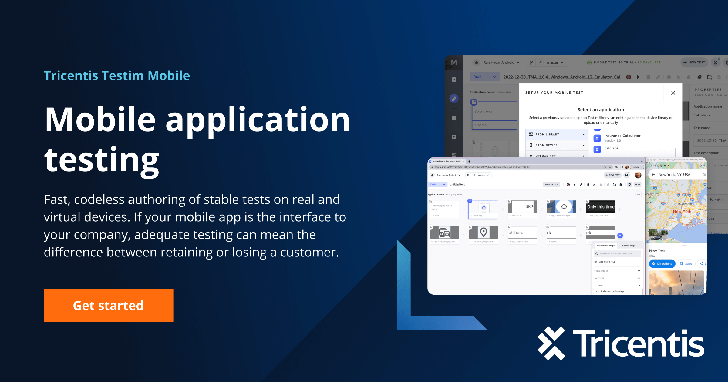 Testim Mobile: Mobile App Testing - Tricentis