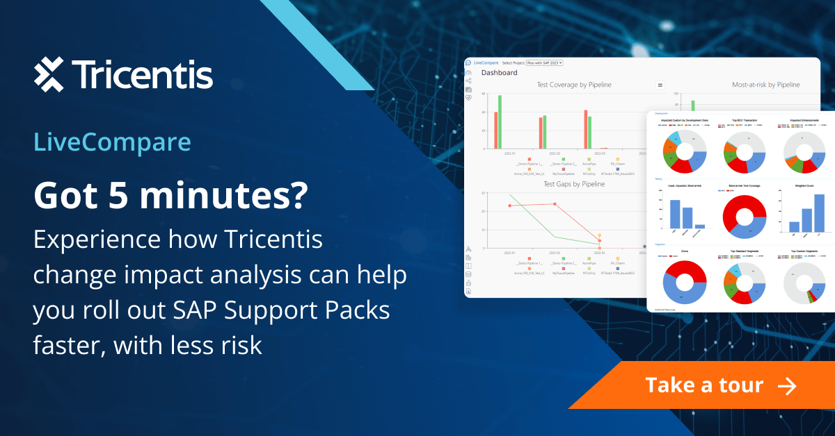 Live Compare LiveCompare interactive free demo - Tricentis
