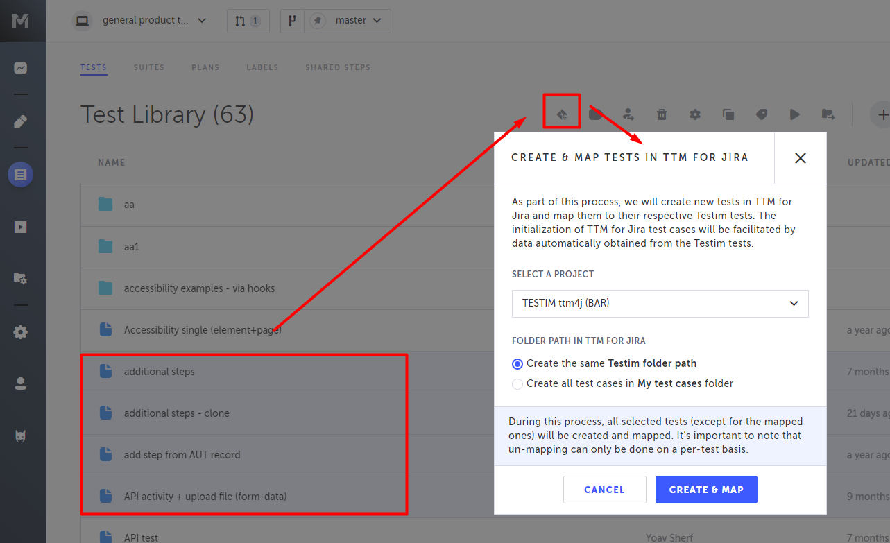 Integrate test automation with test management in Jira 