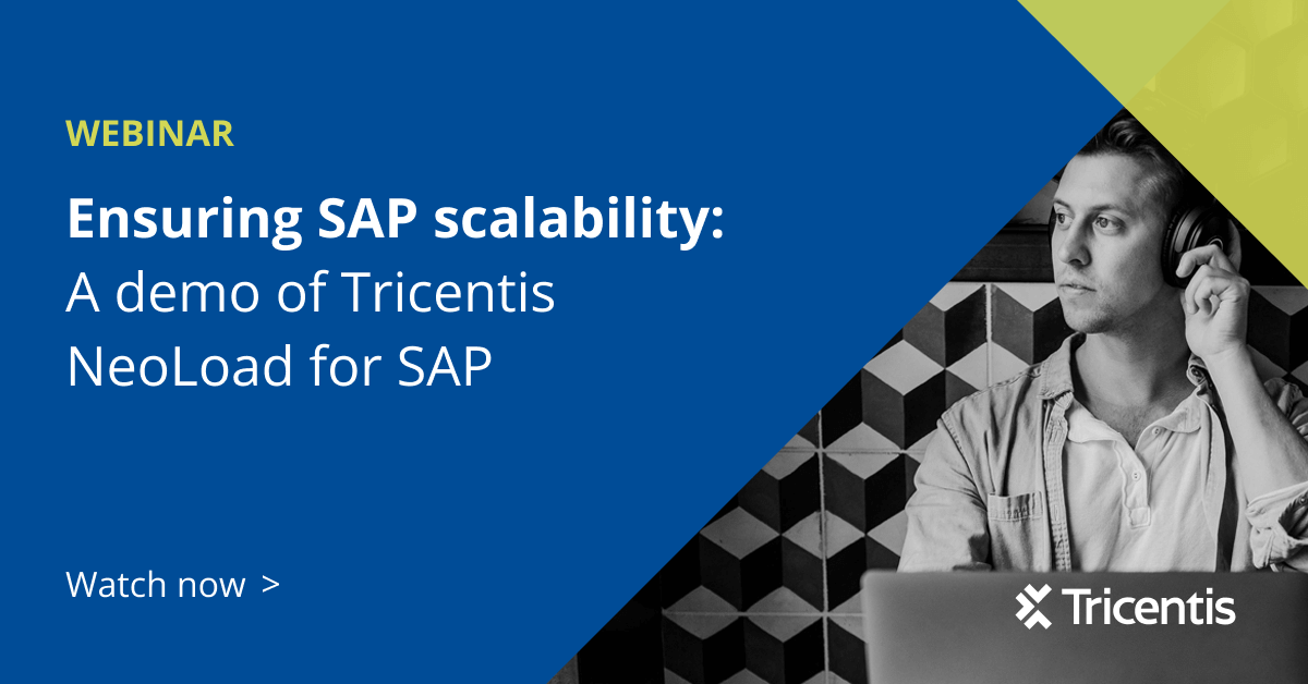 Ensuring SAP scalability: A demo of Tricentis NeoLoad for SAP - Tricentis