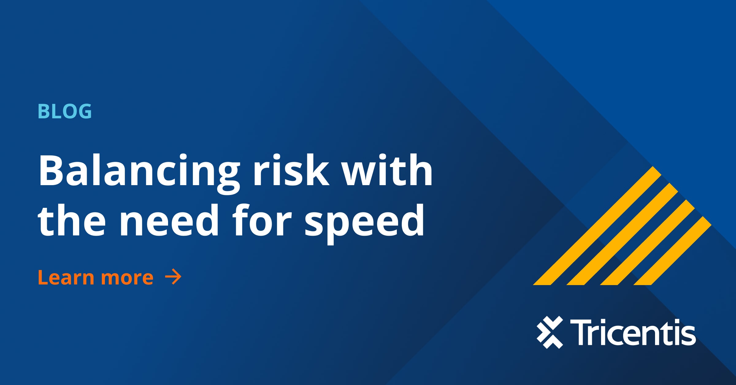 Balancing risk with the need for speed - Tricentis