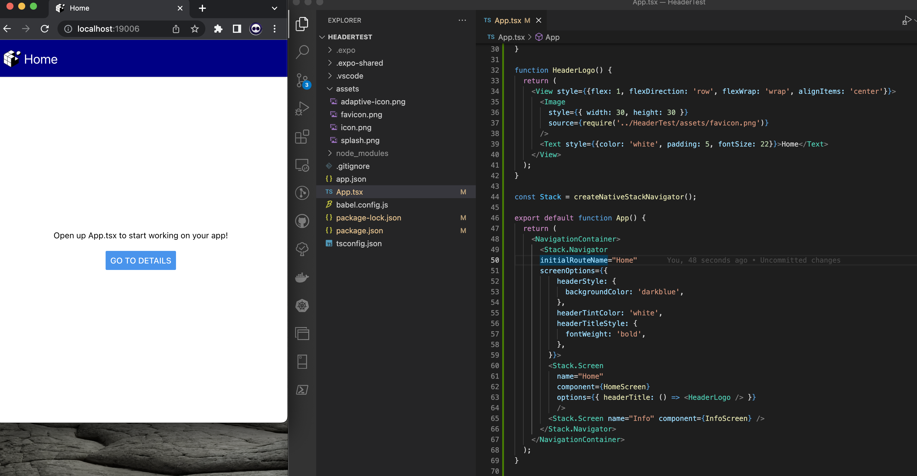 Custom component as a function to the screen
