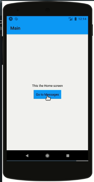 Tab navigator