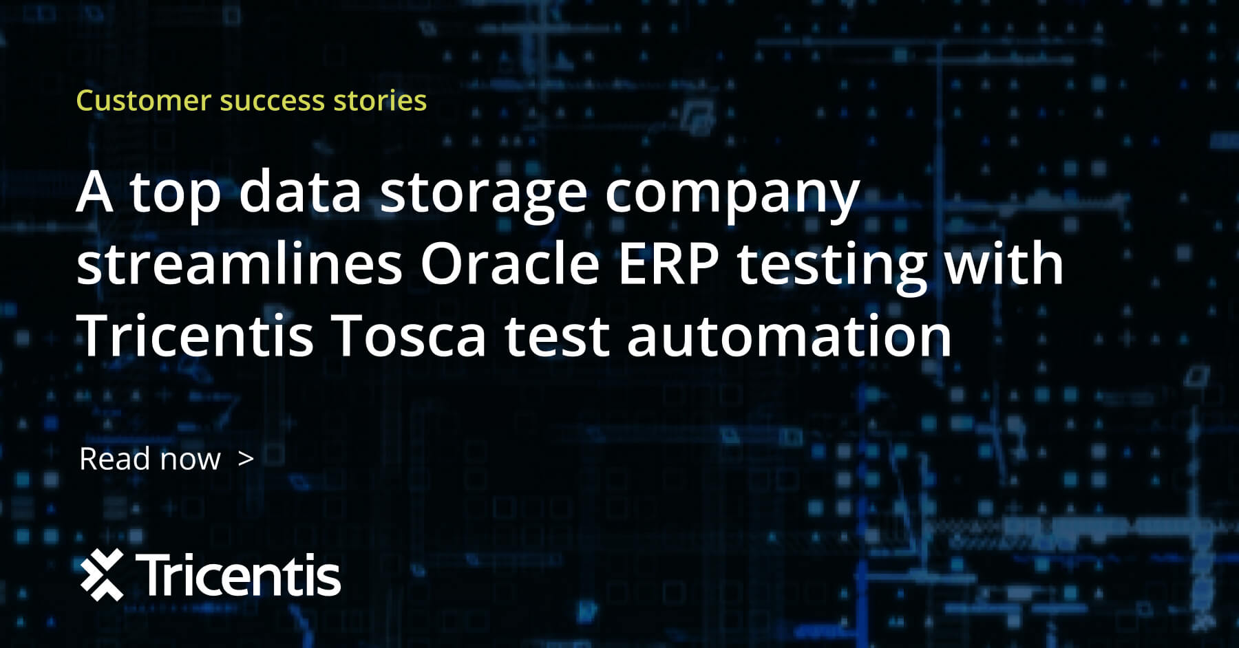 Tesco Using Oracle Sap Data storage leader cuts Oracle ERP testing time by 50% with Tricentis ...