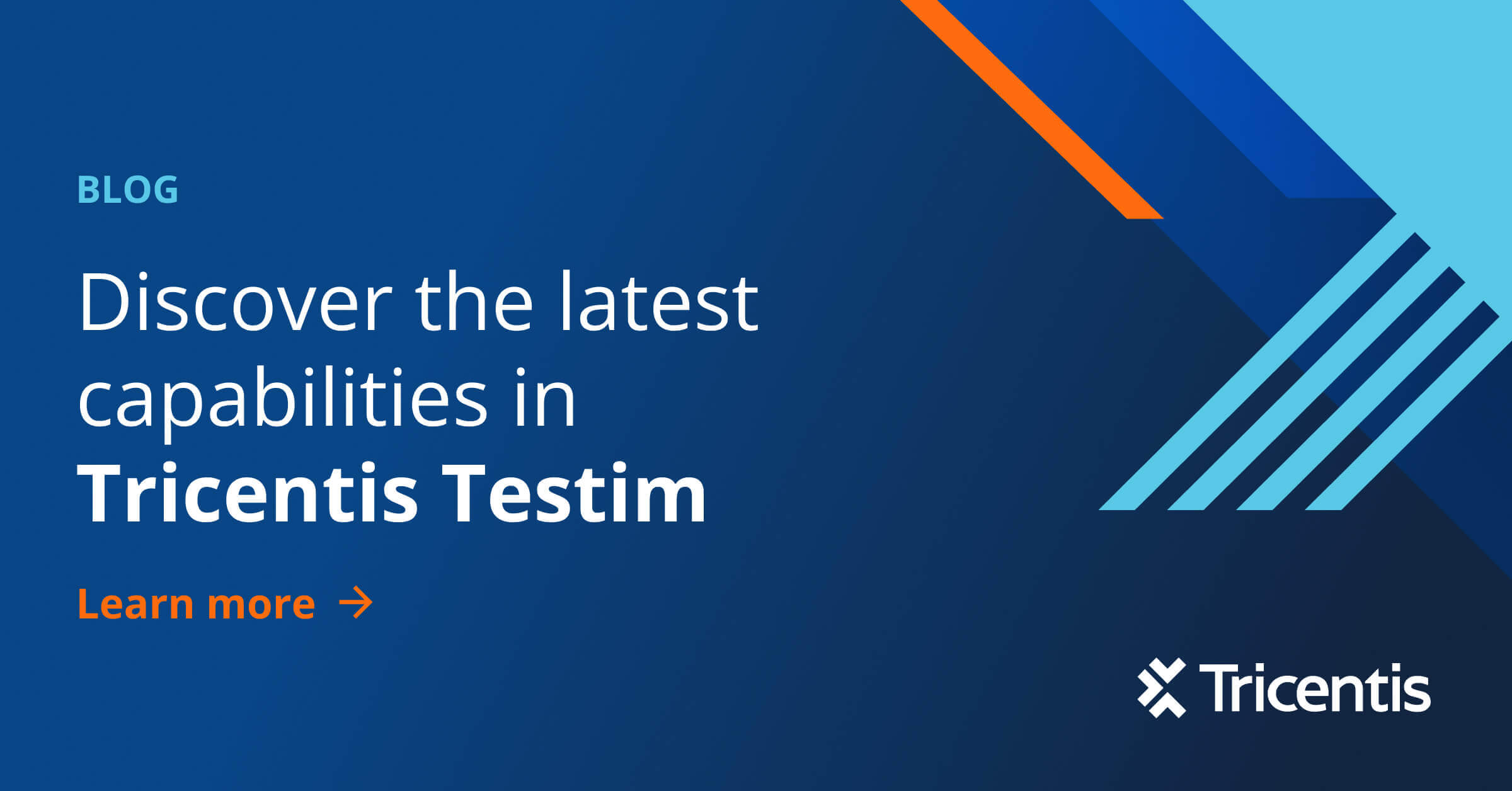Discover the latest from Tricentis Testim - Tricentis