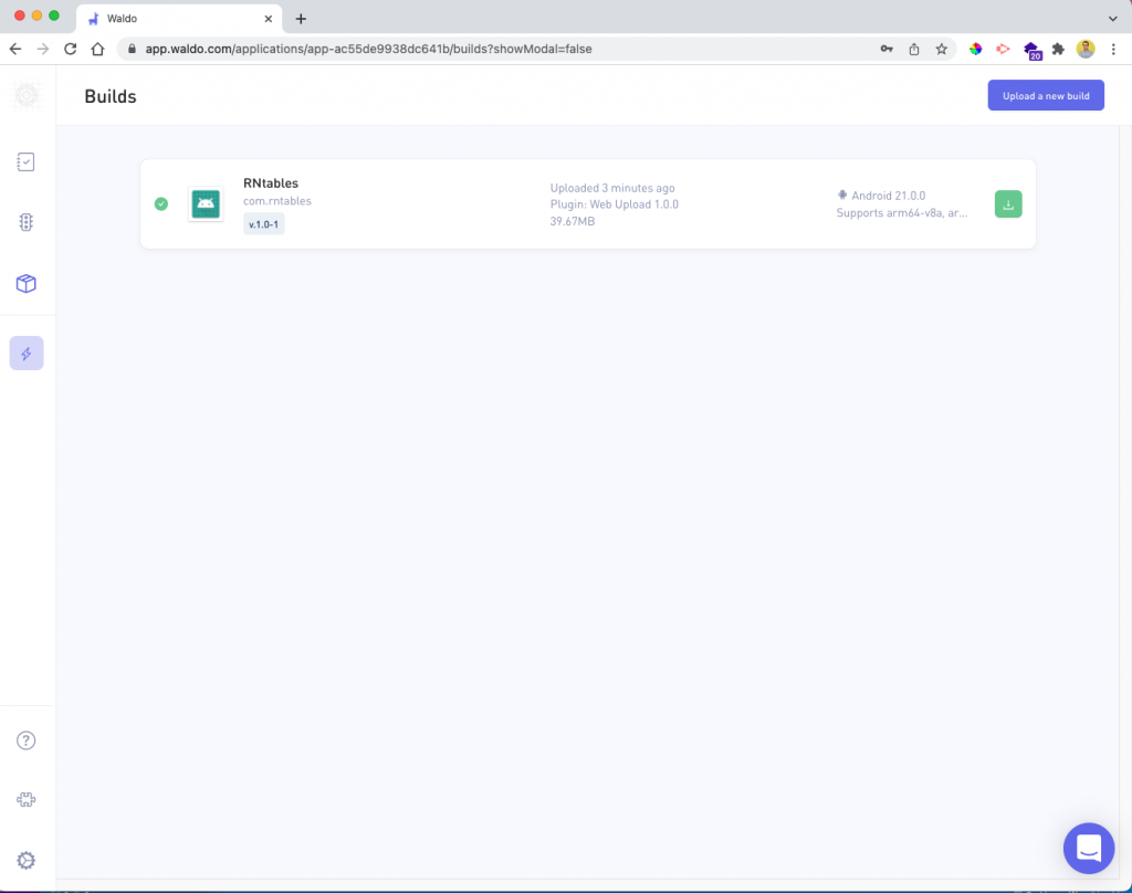 build to proceed with testing