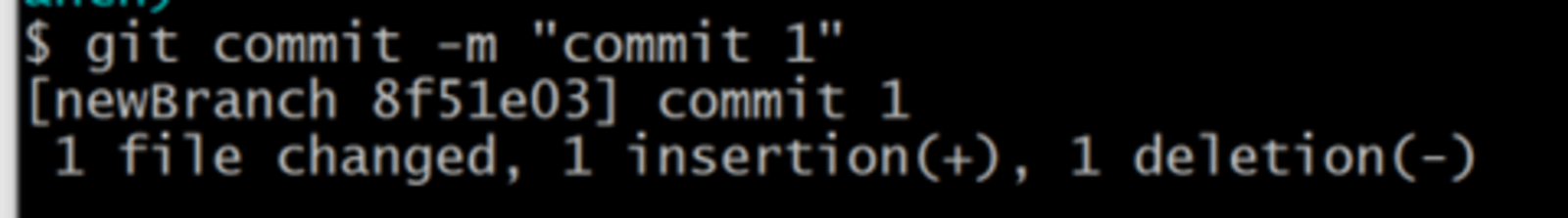 Git commit commands