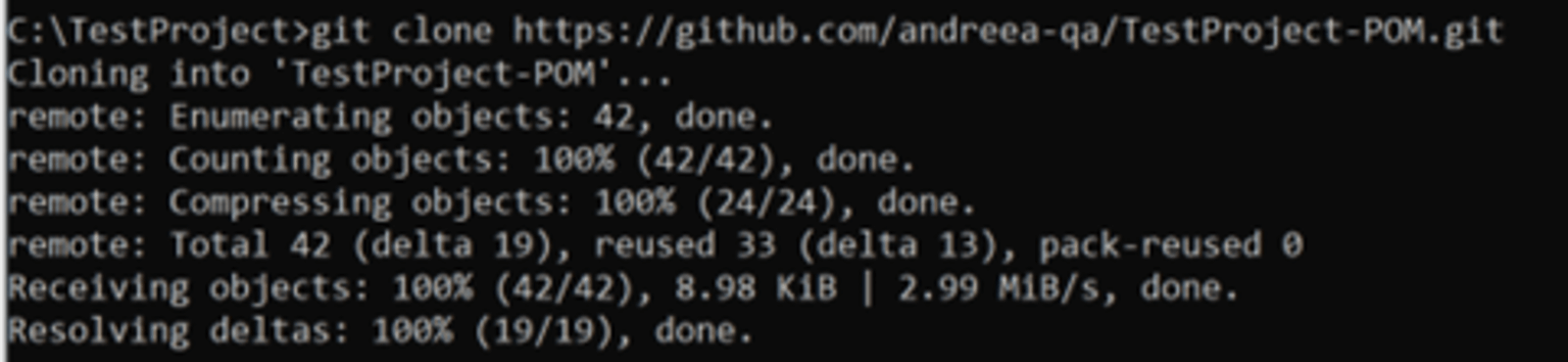 Git clone commands