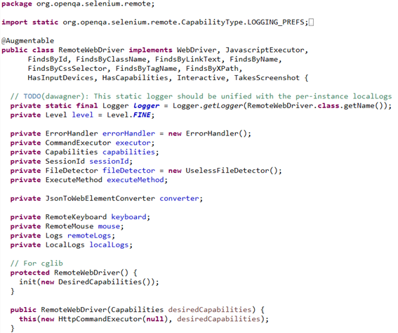 remote webdriver