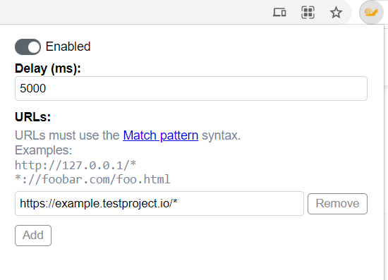 Simulating a slow Internet connection for desktop apps 