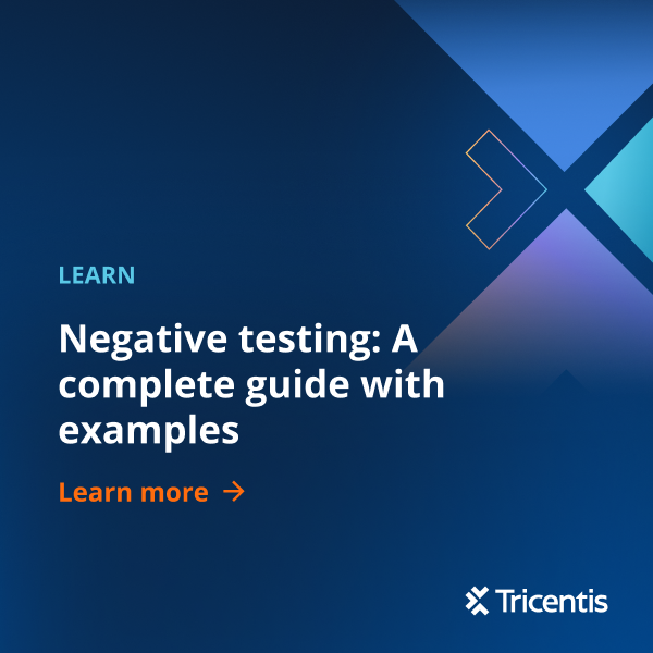 Testing Bad Order Neutral Negative testing: A complete guide with examples - Tricentis