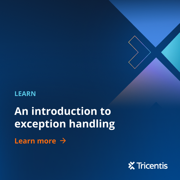 An introduction to exception handling - Tricentis