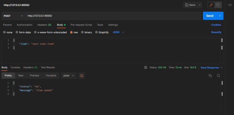 Create an API endpoint in four simple steps