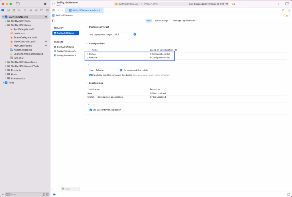 How to build iOS apps from the command line with xcodebuild