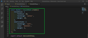 How to get device information in react native