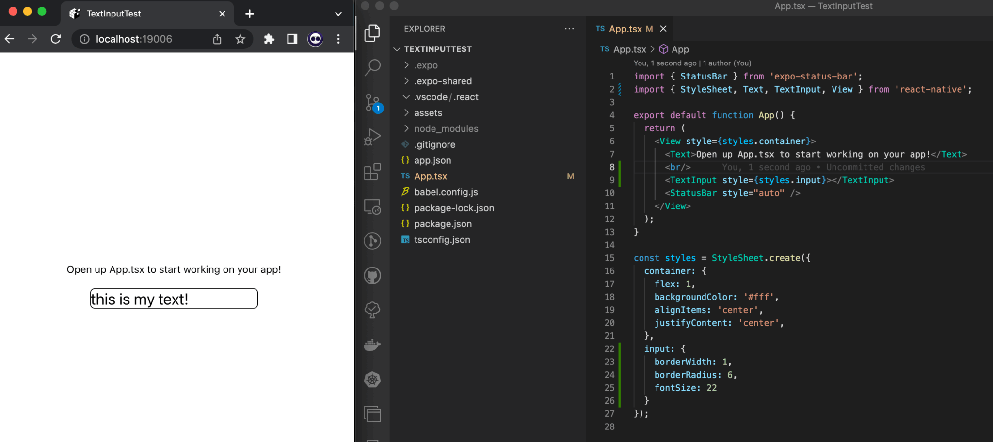 React Native text input components explained