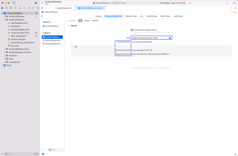 Using xcodebuild to build from the command line - Tricentis