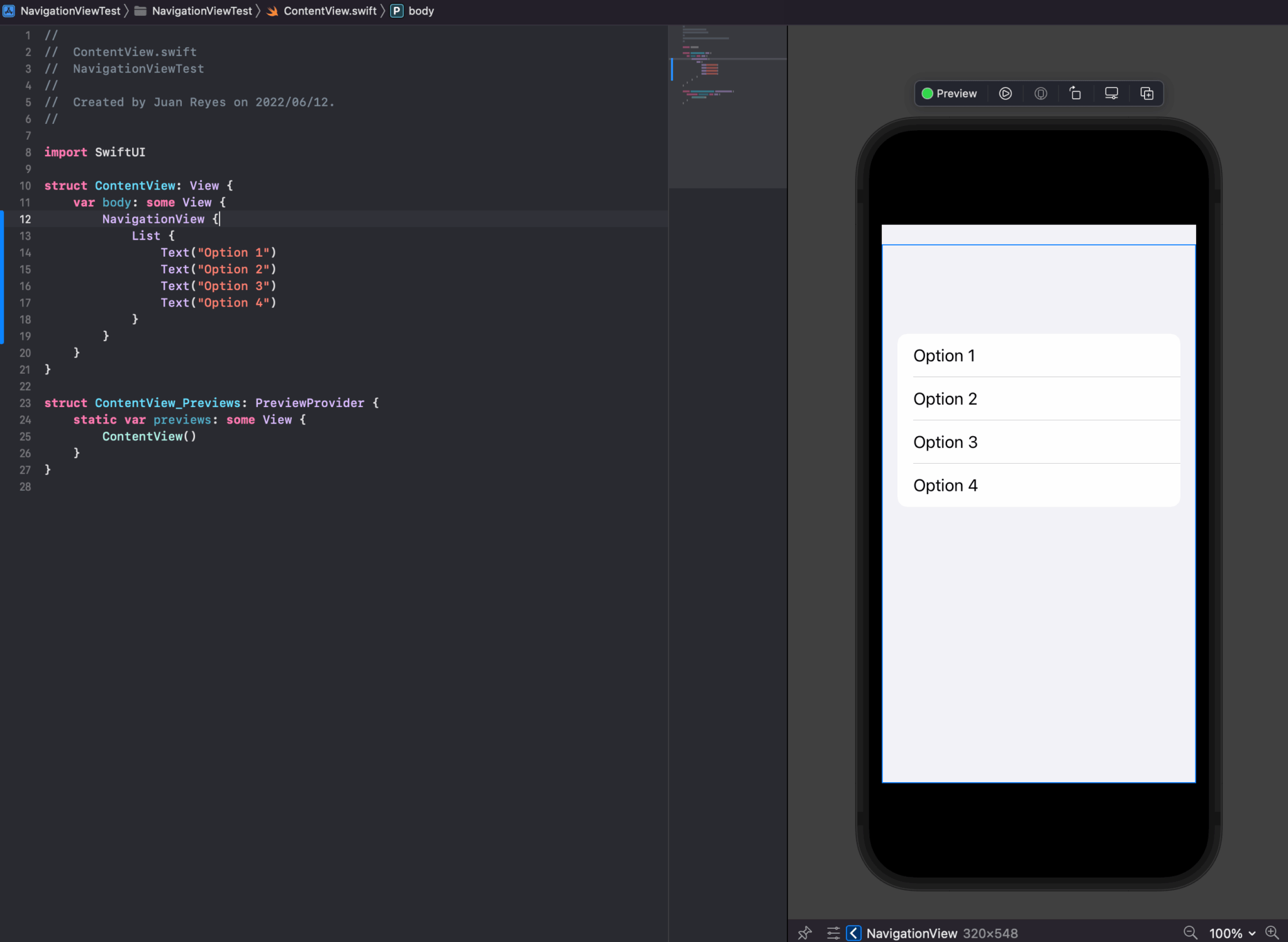SwiftUI NavigationView explained with examples
