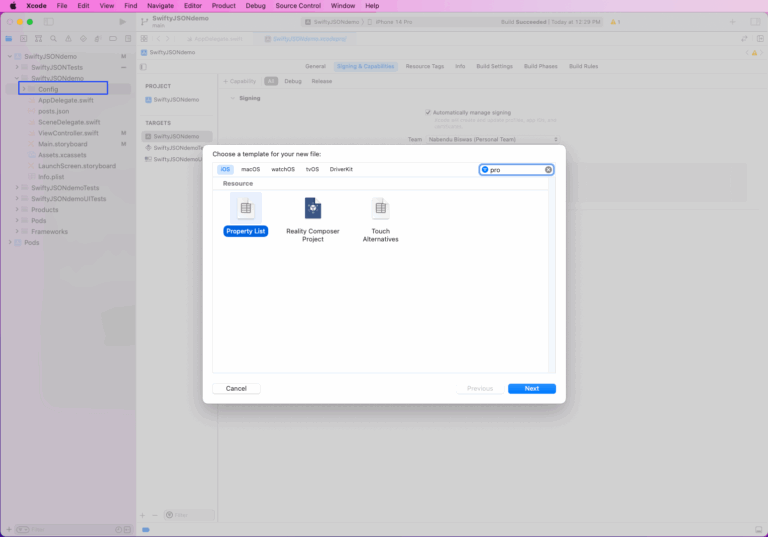 Using xcodebuild to build from the command line - Tricentis