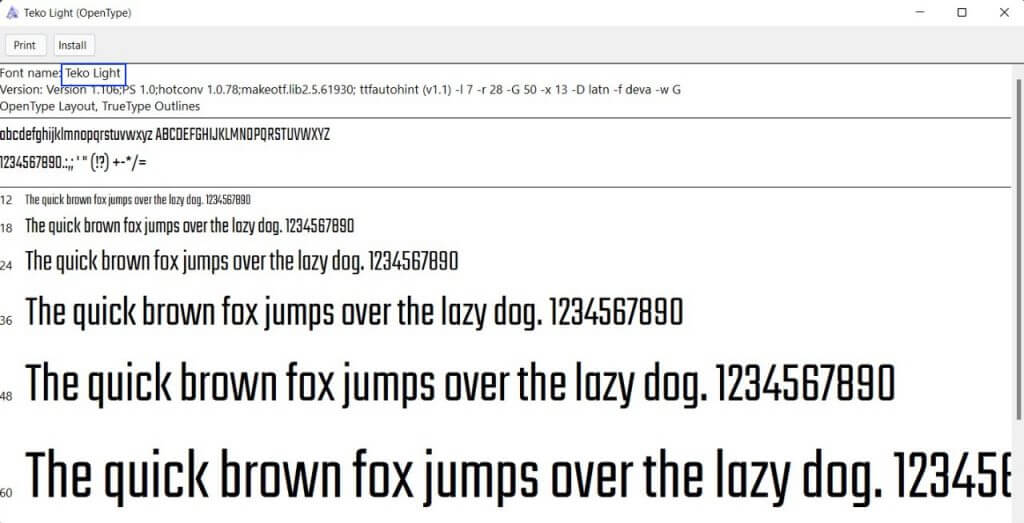 customios fonts