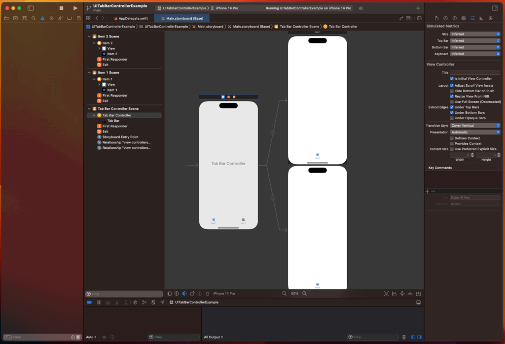 initial view control box