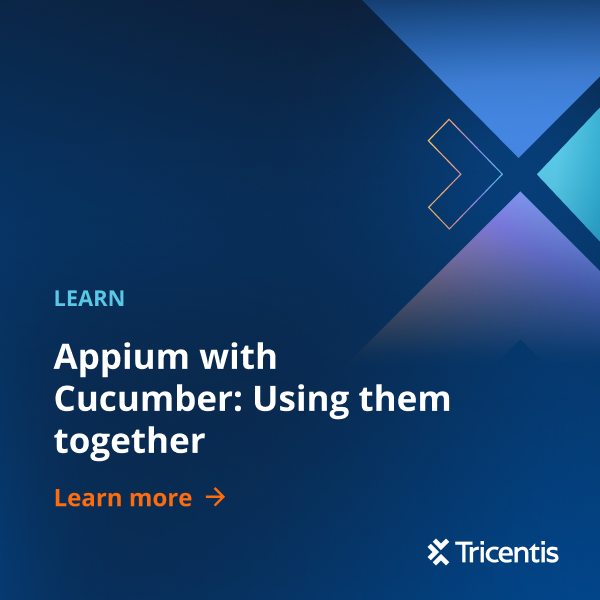 Appium & Cucumber mobile testing | Tricentis Testim Mobile