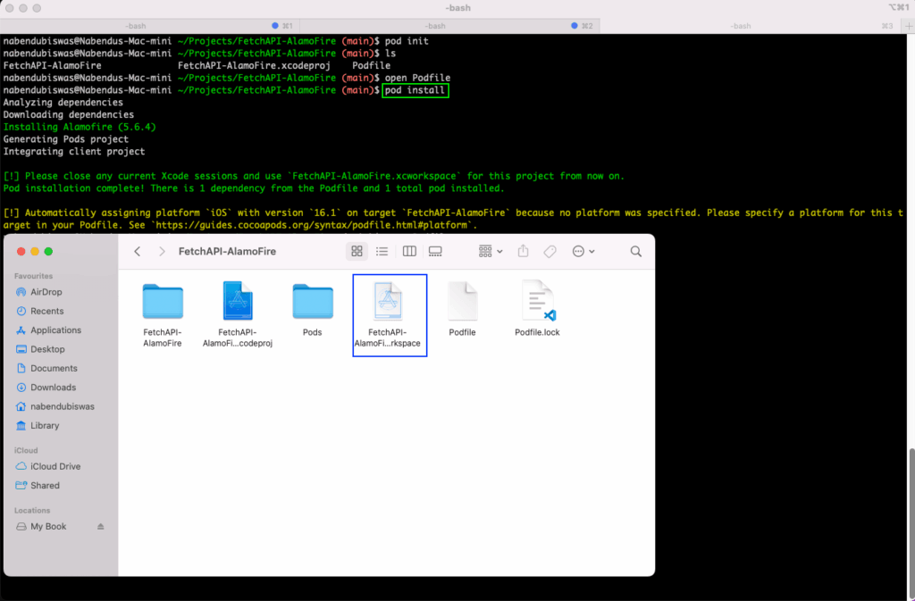 Alamofire API calls in iOS Swift | Tricentis Testim Mobile