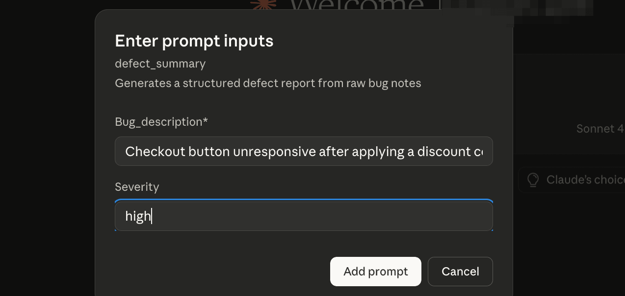 defect summary