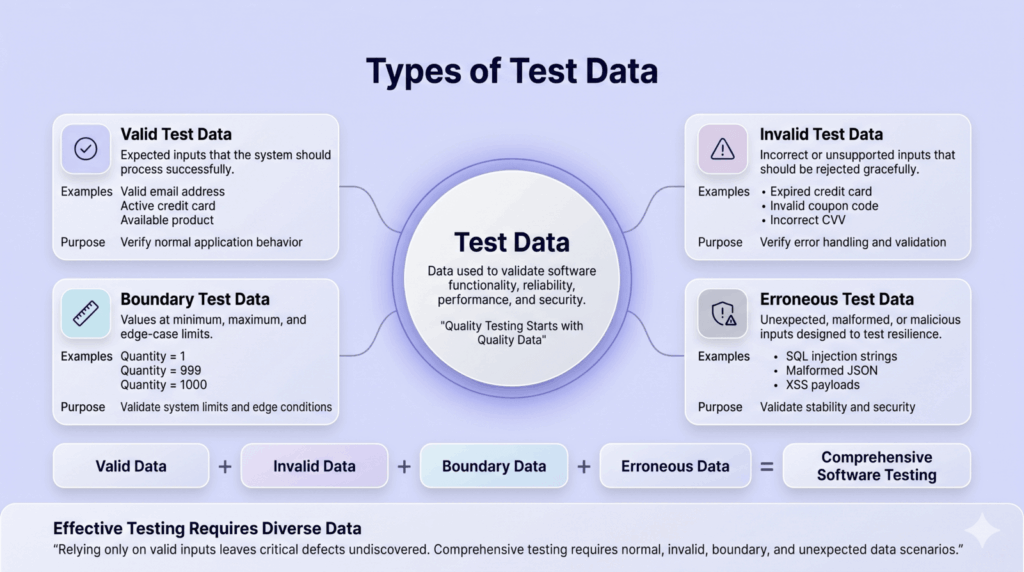 What is test data in software testing? A guide - Tricentis