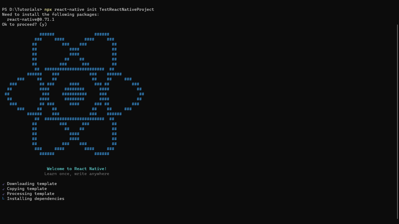 React-Native run-android-1