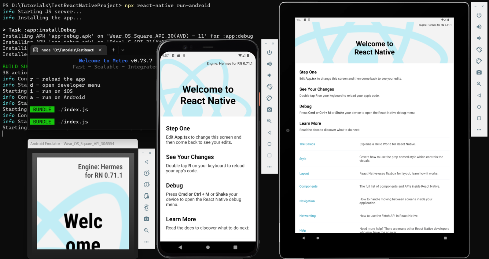 React-Native run-android-21