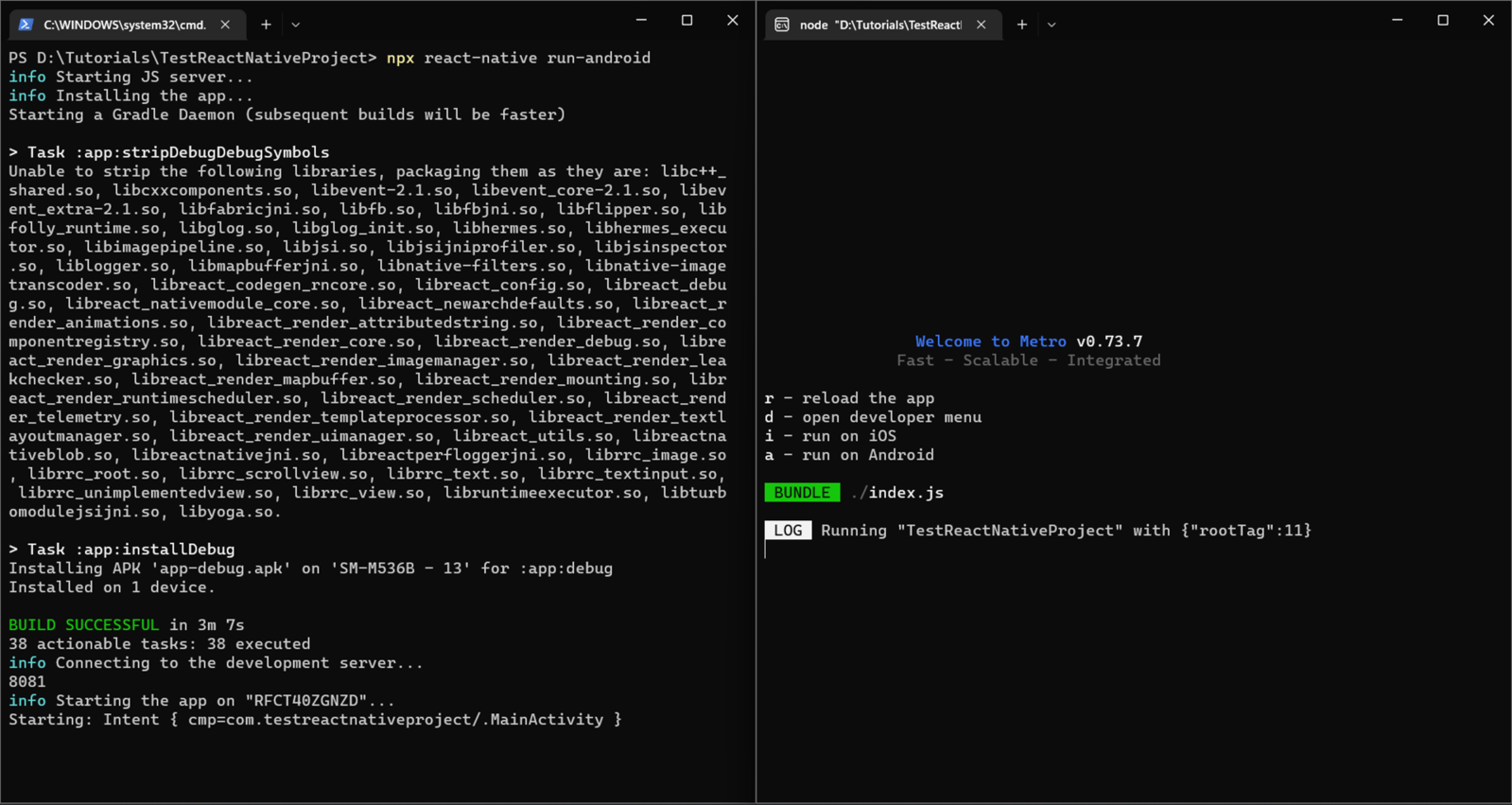 React-Native run-android-5