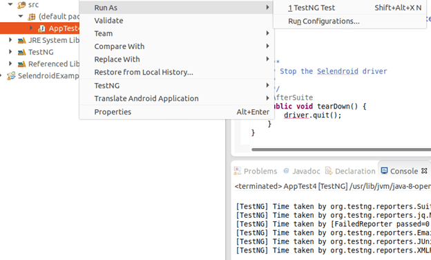 run-the-test